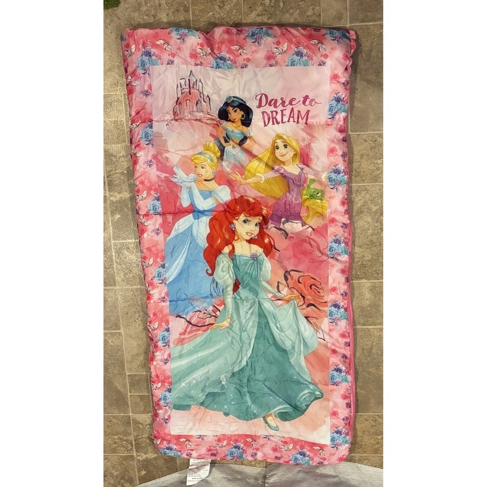 Disney Princess Princesses Pink Kids Sleeping Bag